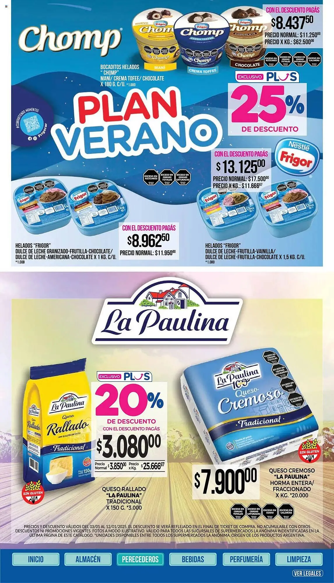 Ofertas de Catálogo La Anonima 3 de enero al 12 de enero 2025 - Página 24 del catálogo