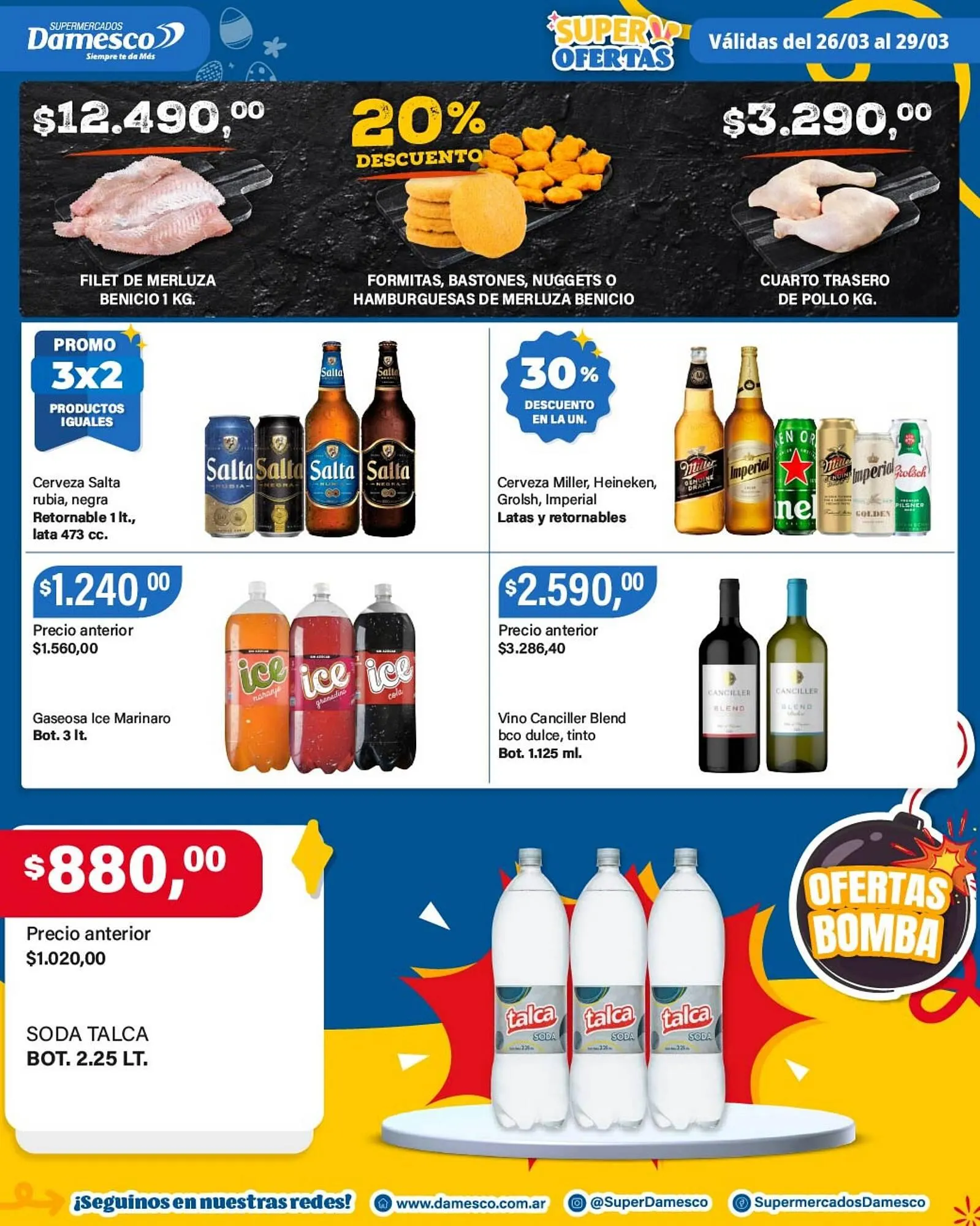 Ofertas de Catálogo Supermercados Damesco 26 de marzo al 29 de marzo 2026 - Página 2 del catálogo