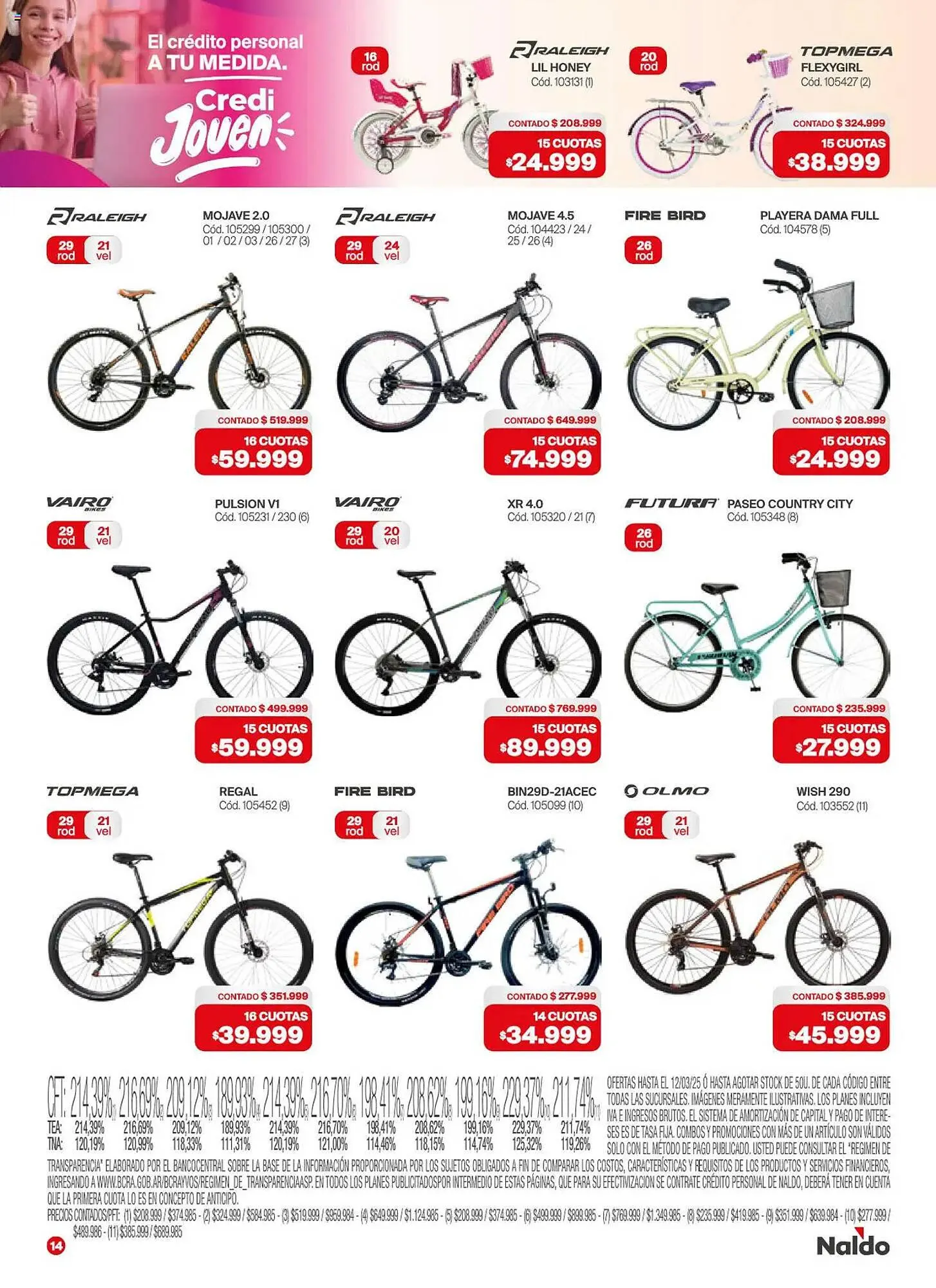 Ofertas de Catálogo Naldo Lombardi 1 de marzo al 31 de marzo 2025 - Página 14 del catálogo