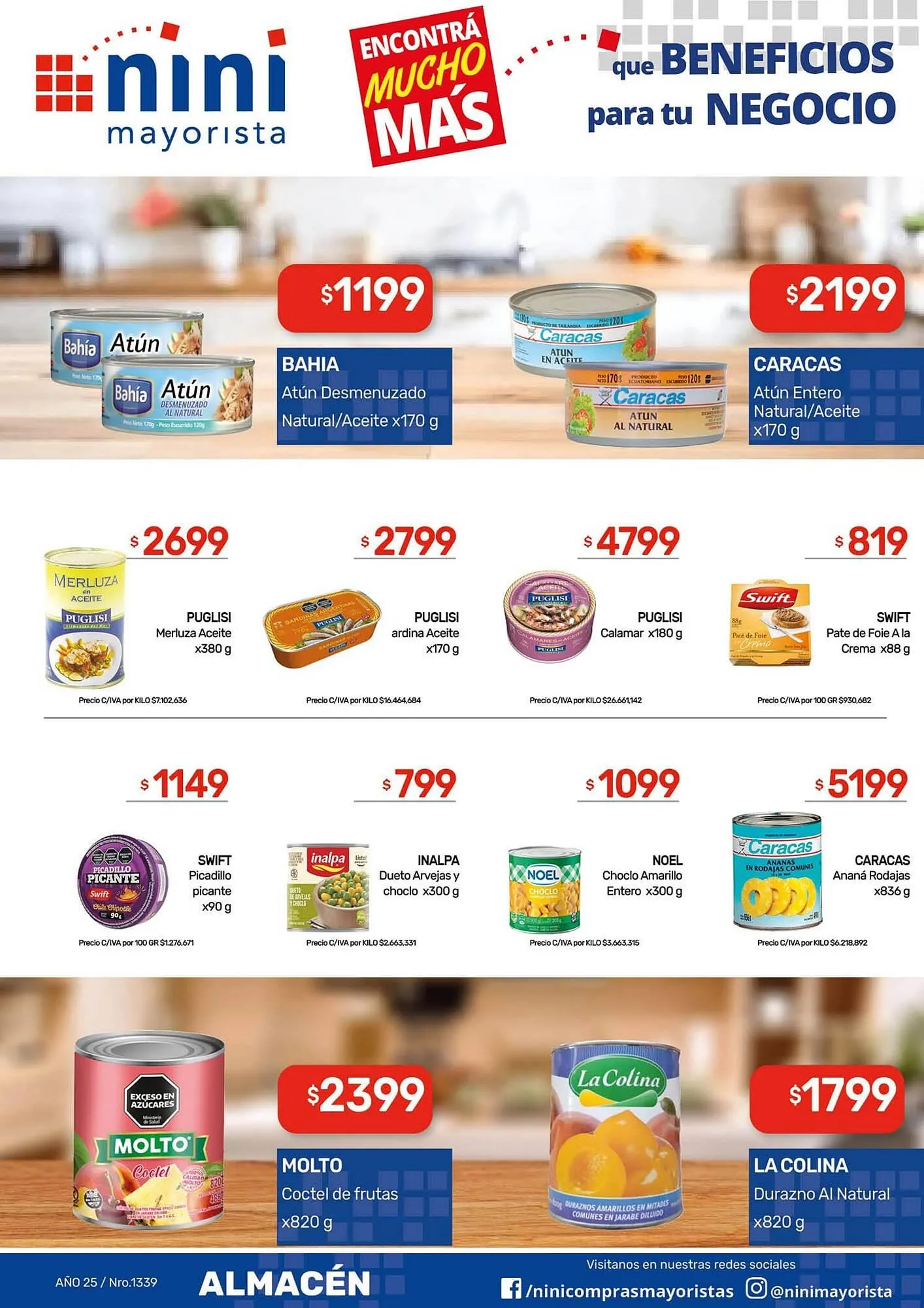 Ofertas de Catálogo Nini Mayorista 22 de diciembre al 28 de diciembre 2025 - Página 23 del catálogo