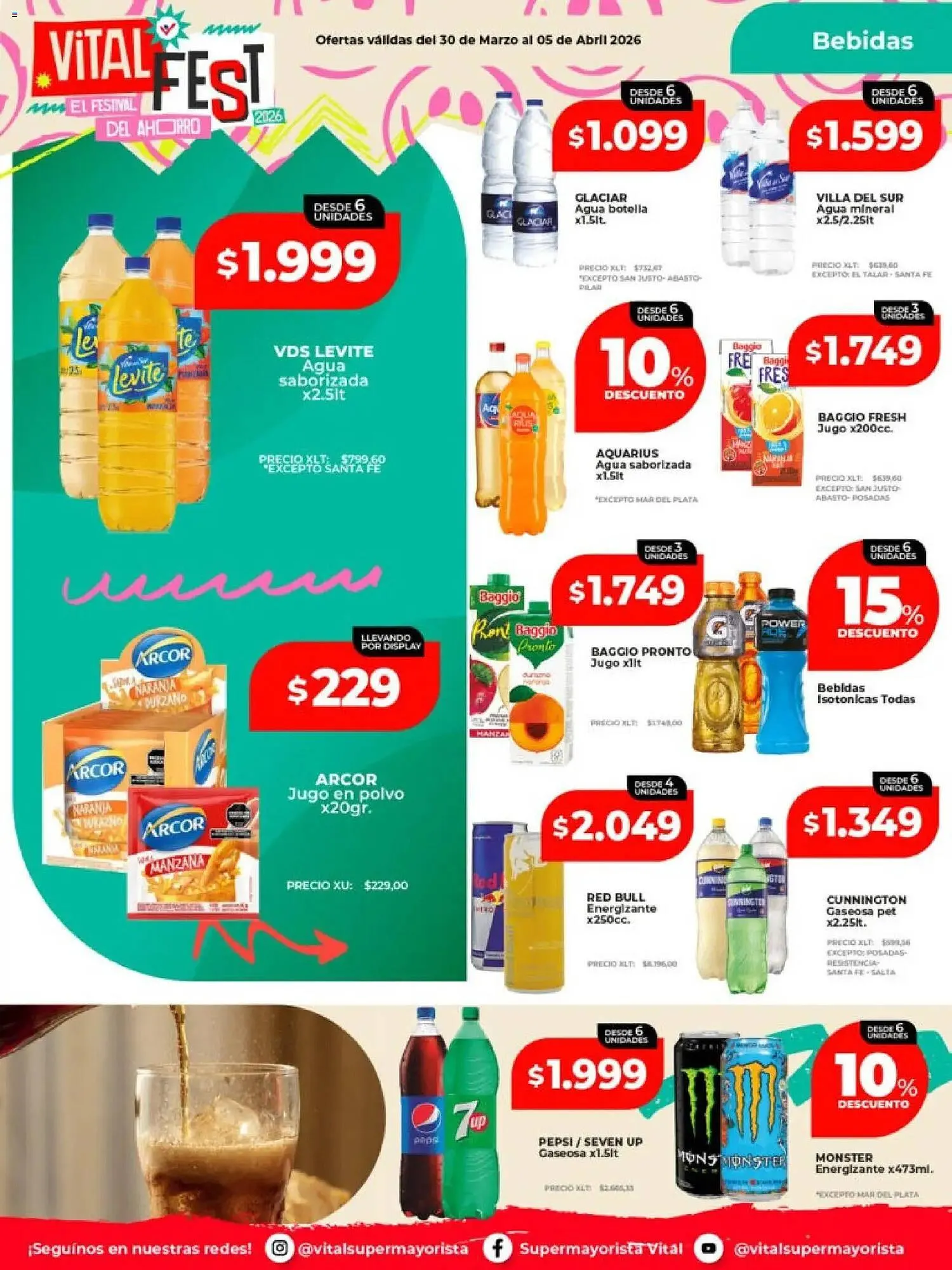 Ofertas de Catálogo Supermayorista Vital 30 de marzo al 5 de abril 2026 - Página 24 del catálogo