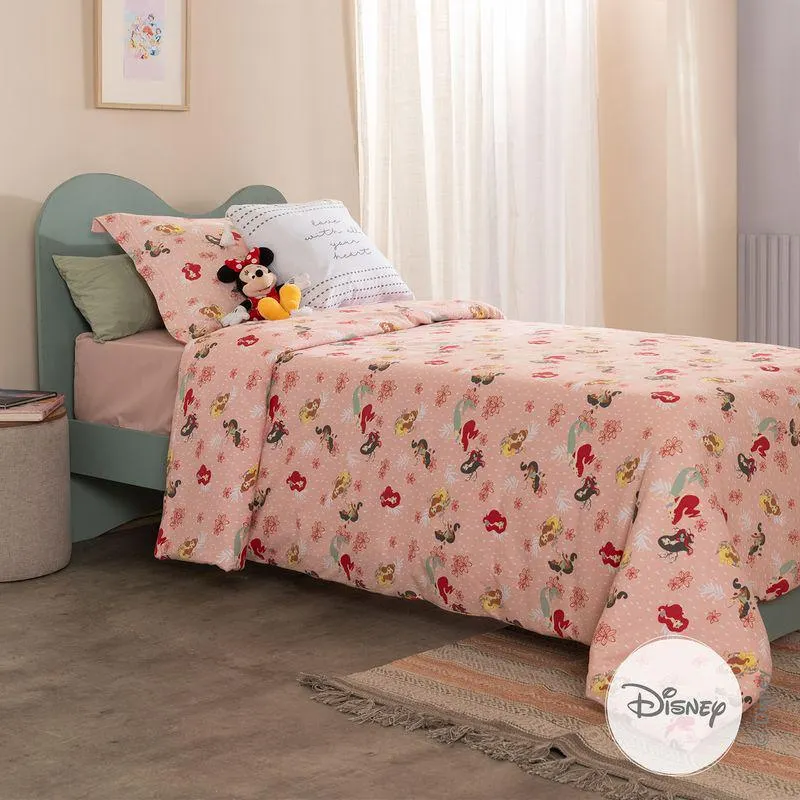 Cubrecama 1 Plaza Jersey Princesas