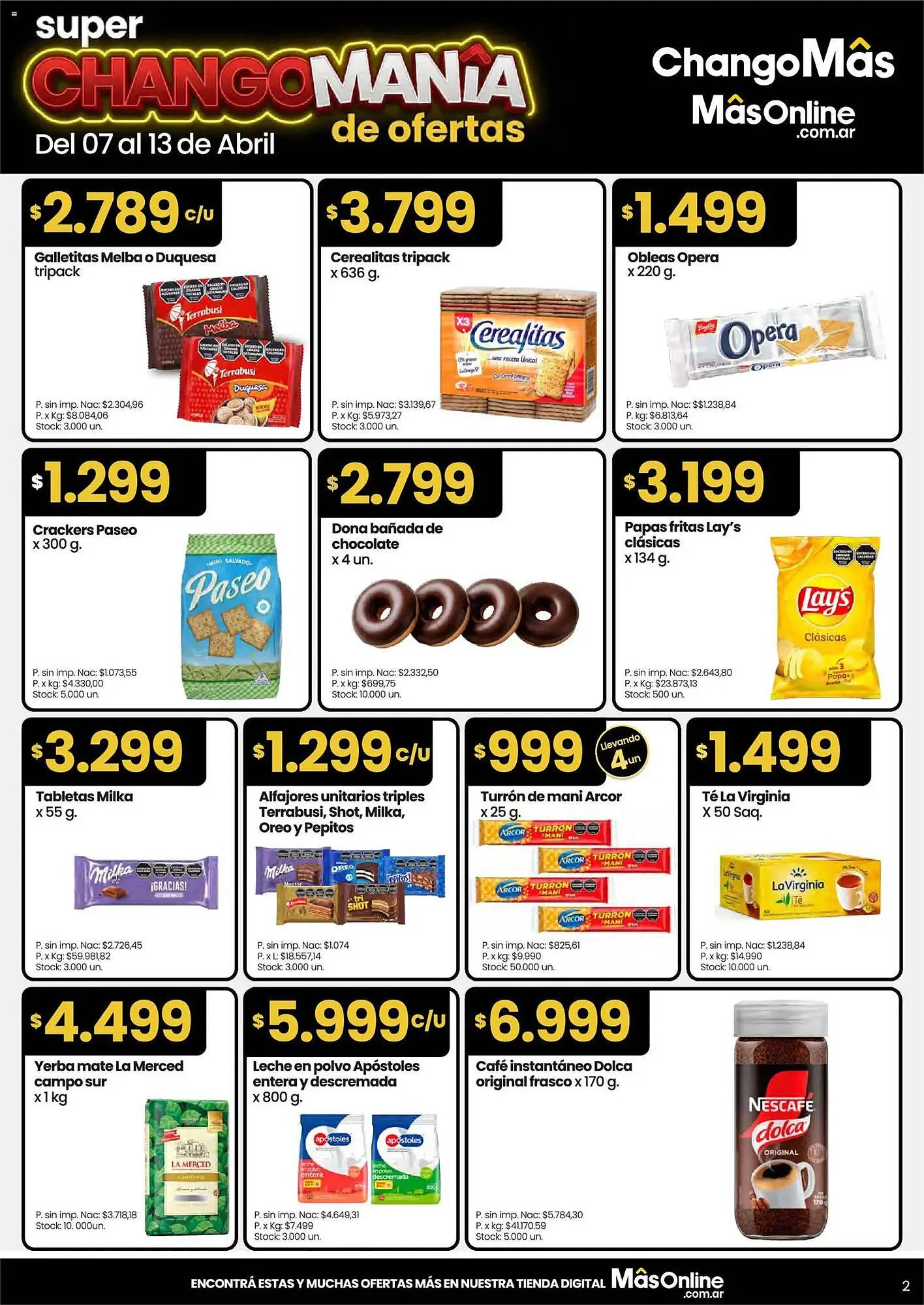 Ofertas de Catálogo Changomas 7 de abril al 14 de abril 2026 - Página 2 del catálogo