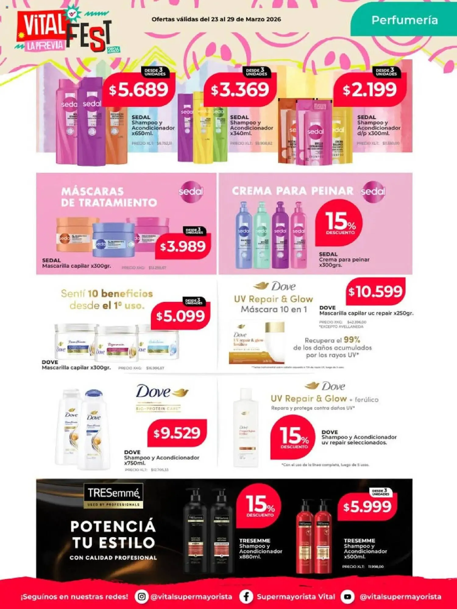 Ofertas de Catálogo Supermayorista Vital 23 de marzo al 29 de marzo 2026 - Página 6 del catálogo