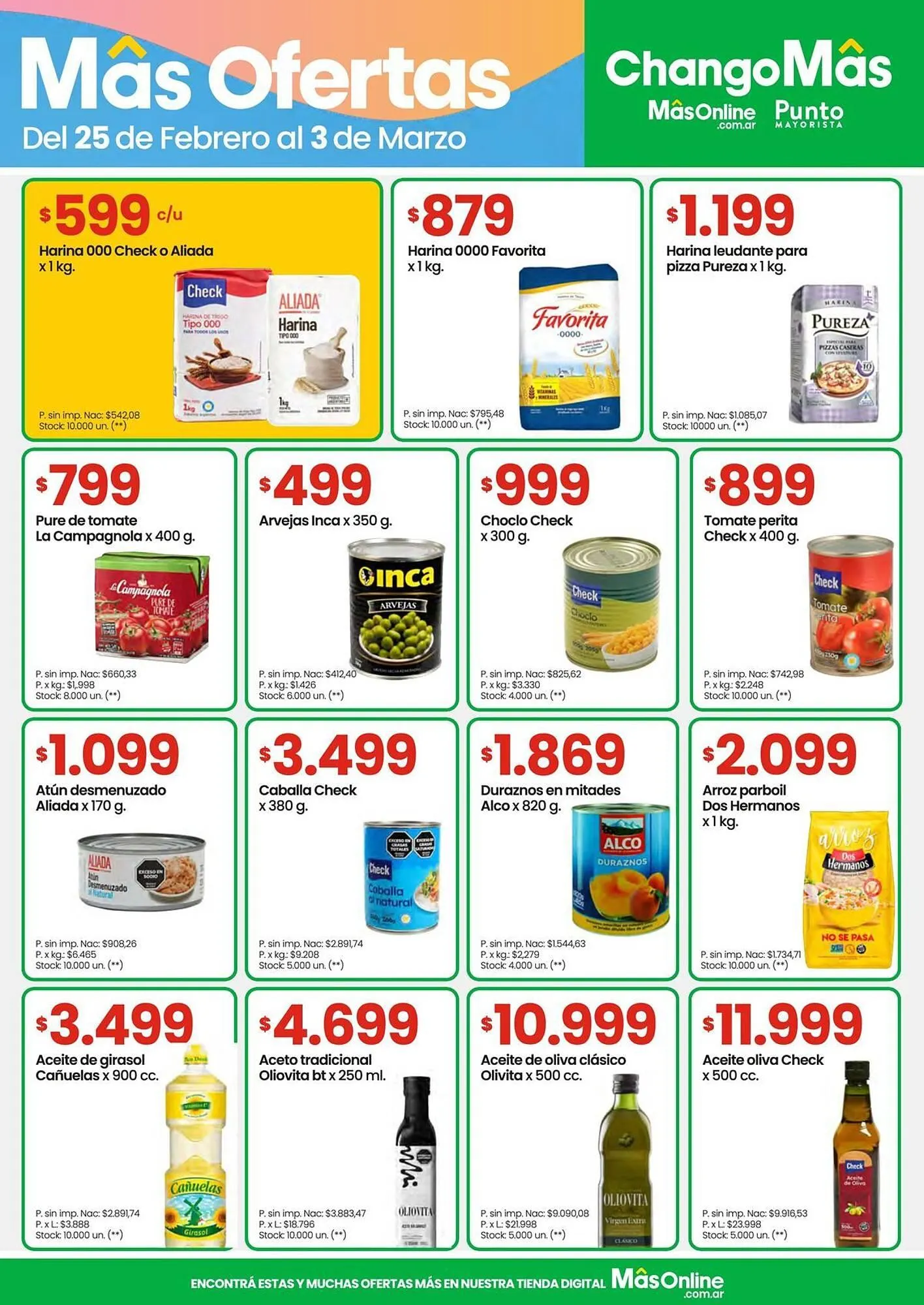 Ofertas de Catálogo Changomas 25 de febrero al 3 de marzo 2026 - Página 6 del catálogo