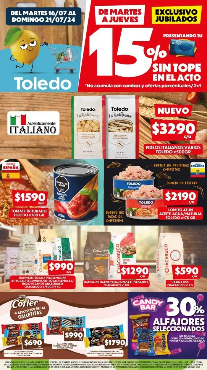 Ofertas de Catálogo Supermercados Toledo 16 de julio al 21 de julio 2024 - Página 4 del catálogo