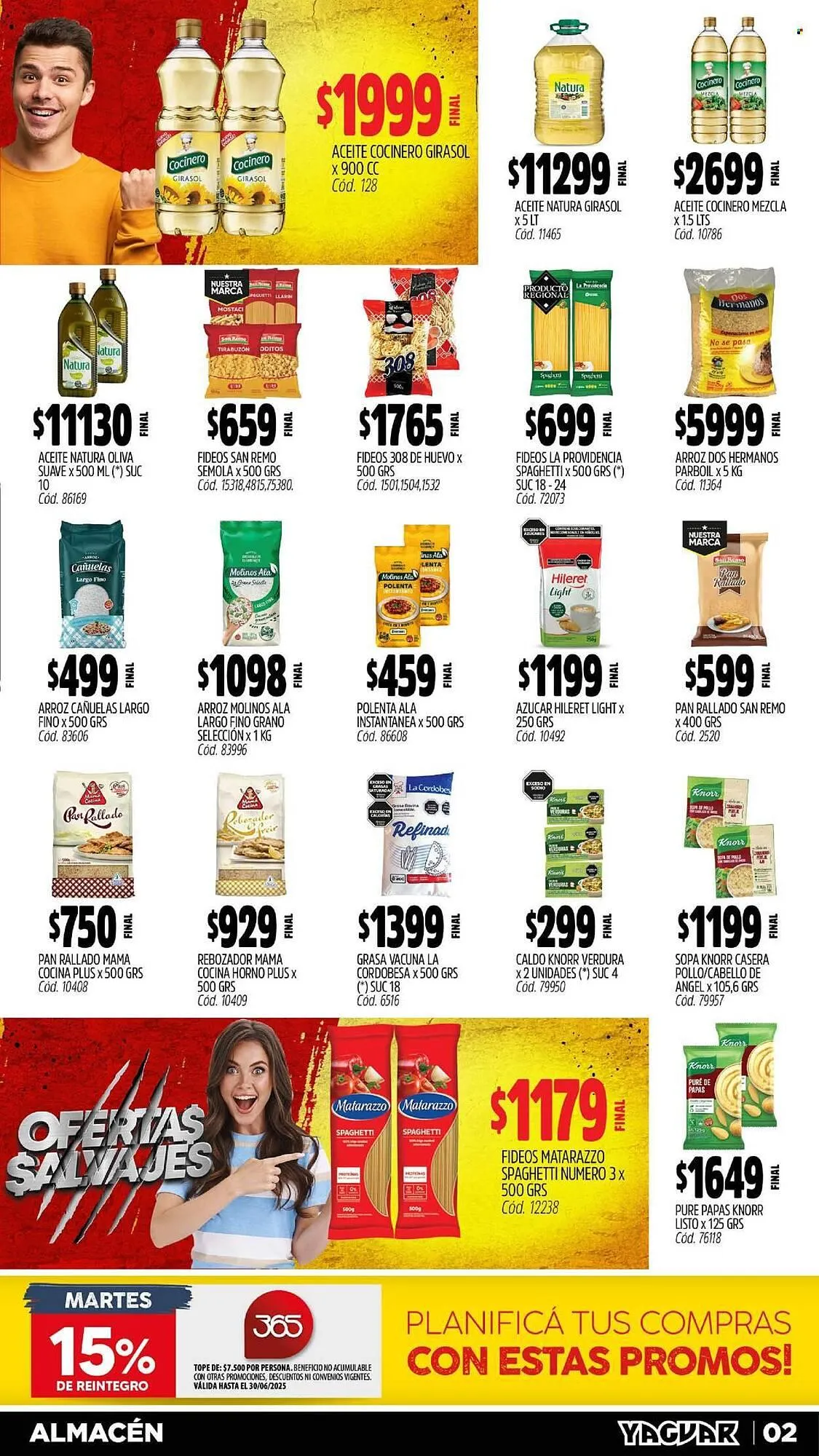 Ofertas de Catálogo Supermercados Yaguar 5 de mayo al 11 de mayo 2025 - Página 2 del catálogo