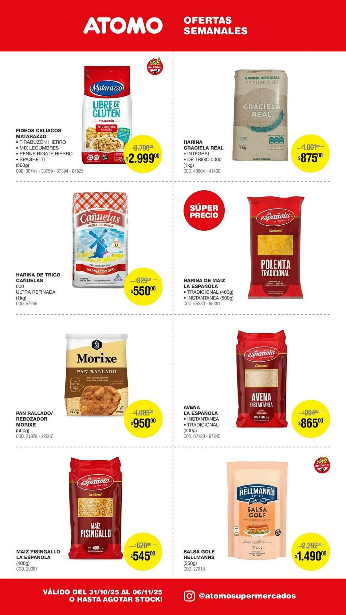 Ofertas de Catálogo Atomo Conviene 31 de octubre al 6 de noviembre 2025 - Página 13 del catálogo