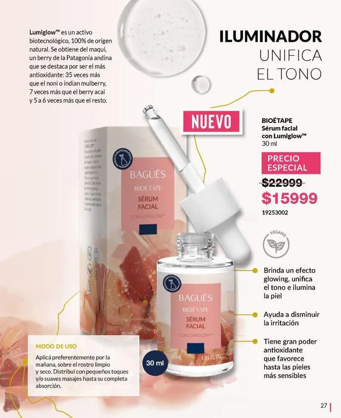 Ofertas de Ofertas Bagués Campaña 08 Argentina 10 de agosto al 24 de agosto 2024 - Página 35 del catálogo