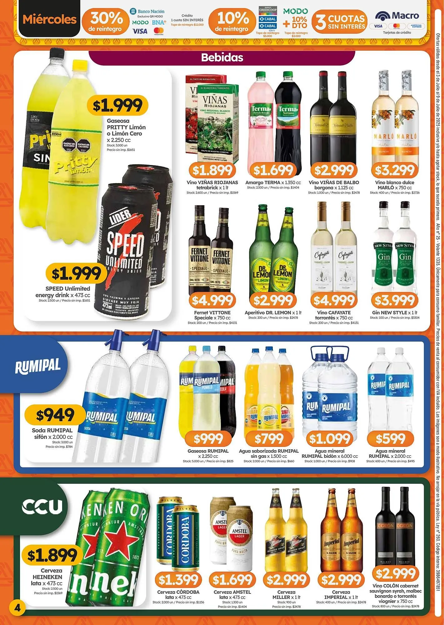 Ofertas de Catálogo Cordiez 3 de julio al 9 de julio 2025 - Página 4 del catálogo