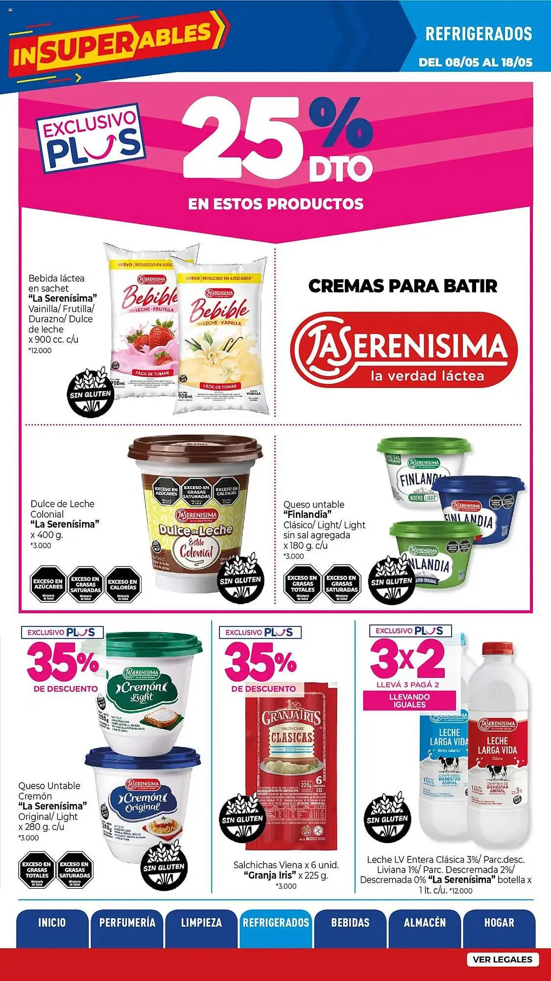 Ofertas de Catálogo La Anonima 8 de mayo al 18 de mayo 2025 - Página 16 del catálogo