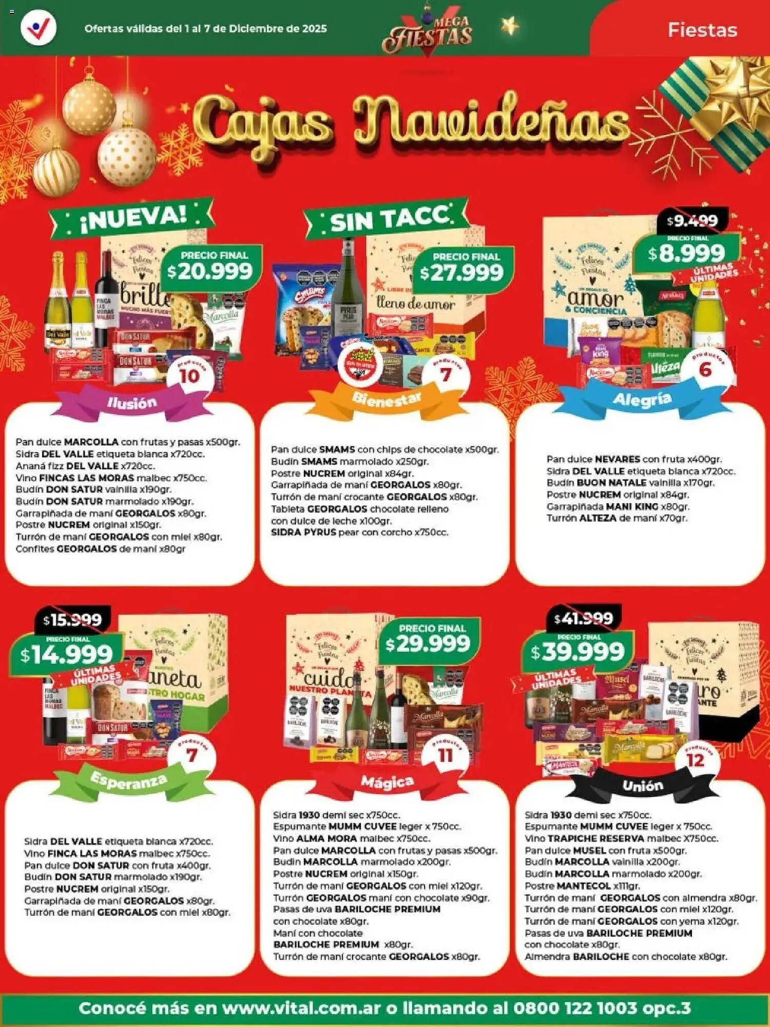 Ofertas de Catálogo Supermayorista Vital 1 de diciembre al 8 de diciembre 2025 - Página 21 del catálogo