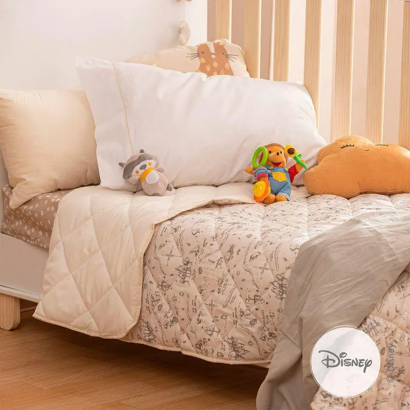 Acolchado Cuna Naturaleza Winnie Pooh