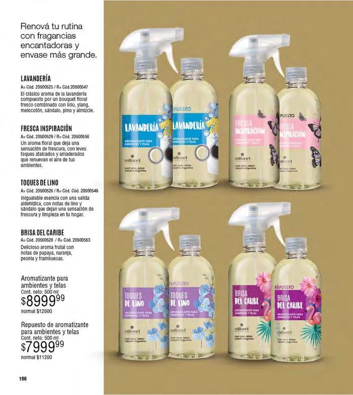 Ofertas de Catálogo Cosmeticos Millanel C8/24 5 de julio al 28 de julio 2024 - Página 166 del catálogo