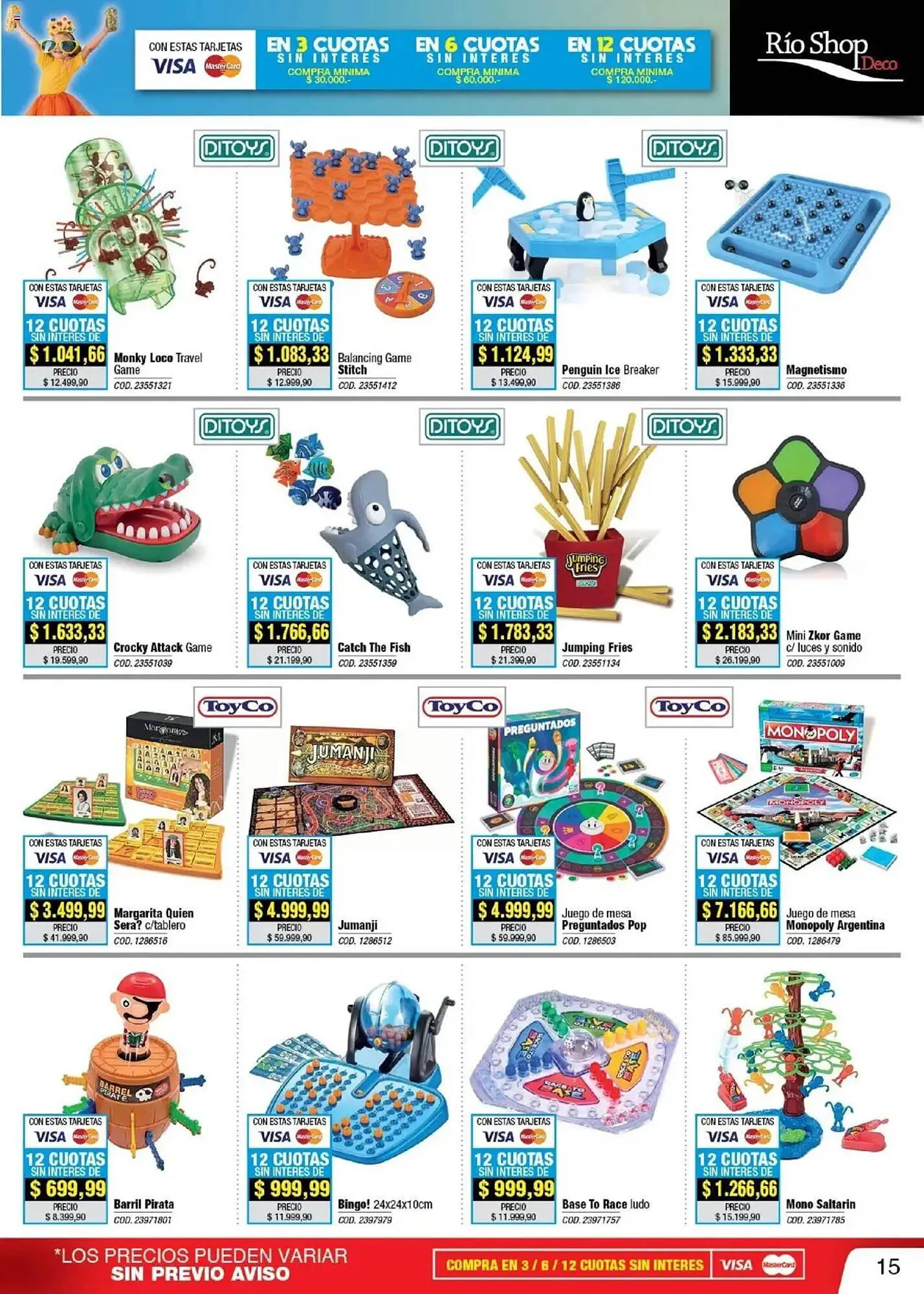 Ofertas de Catálogo Rio Shop Deco 1 de agosto al 1 de septiembre 2025 - Página 15 del catálogo