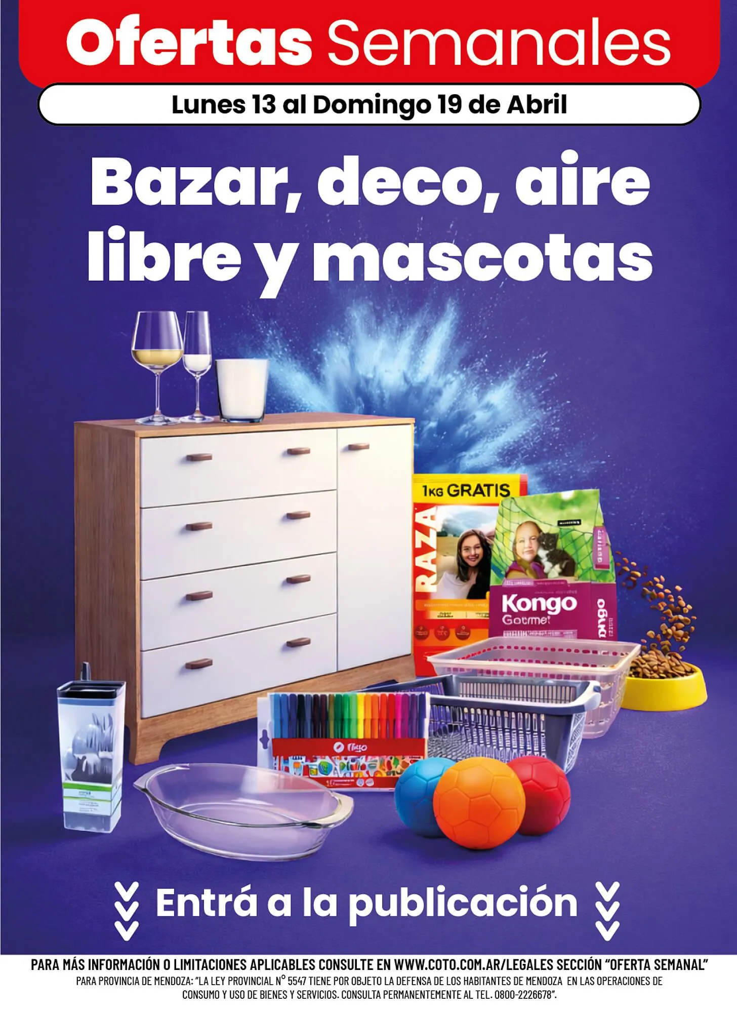 Ofertas de Catálogo Coto 15 de abril al 19 de abril 2026 - Página 1 del catálogo
