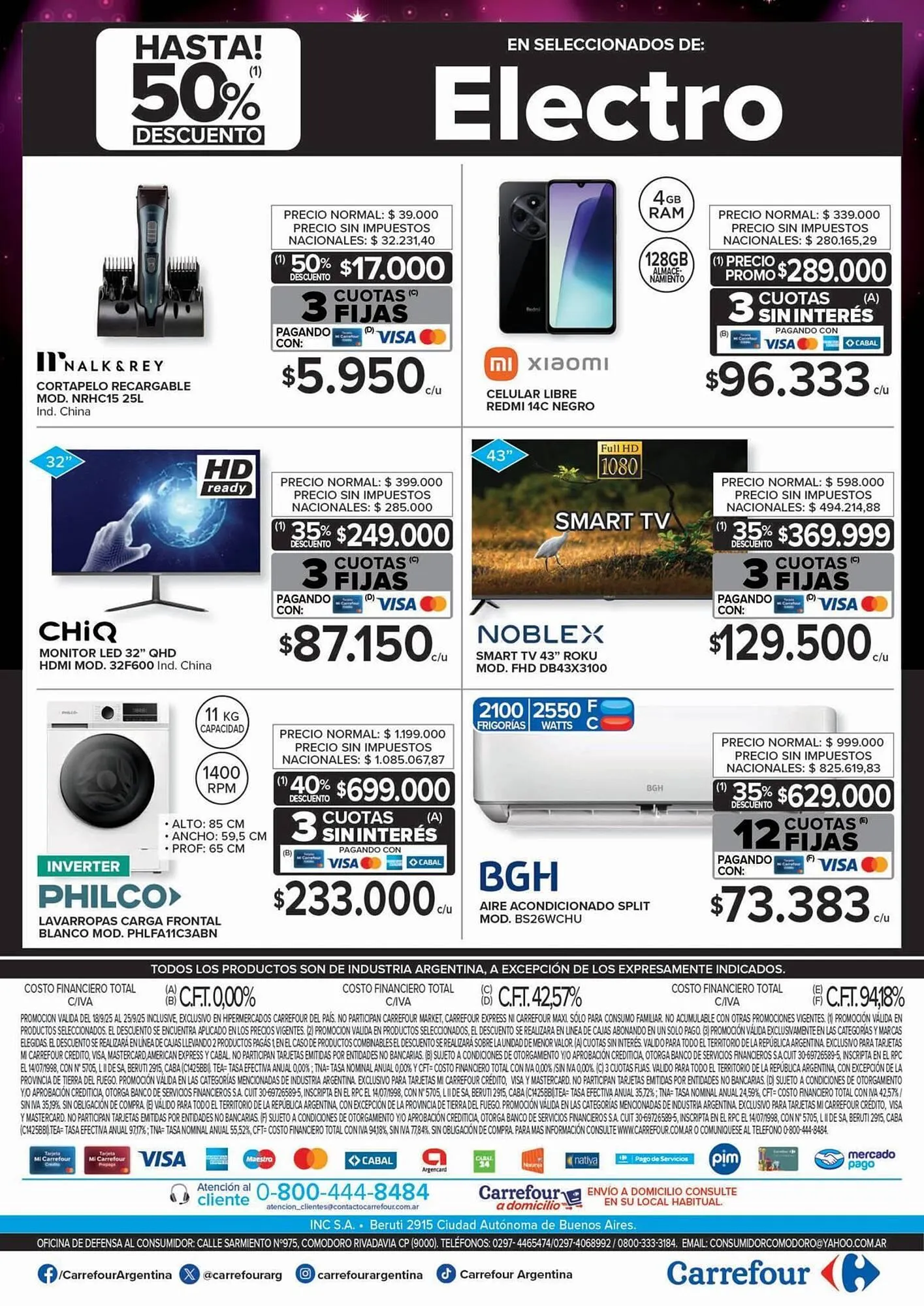 Ofertas de Catálogo Carrefour 18 de septiembre al 25 de septiembre 2025 - Página 5 del catálogo