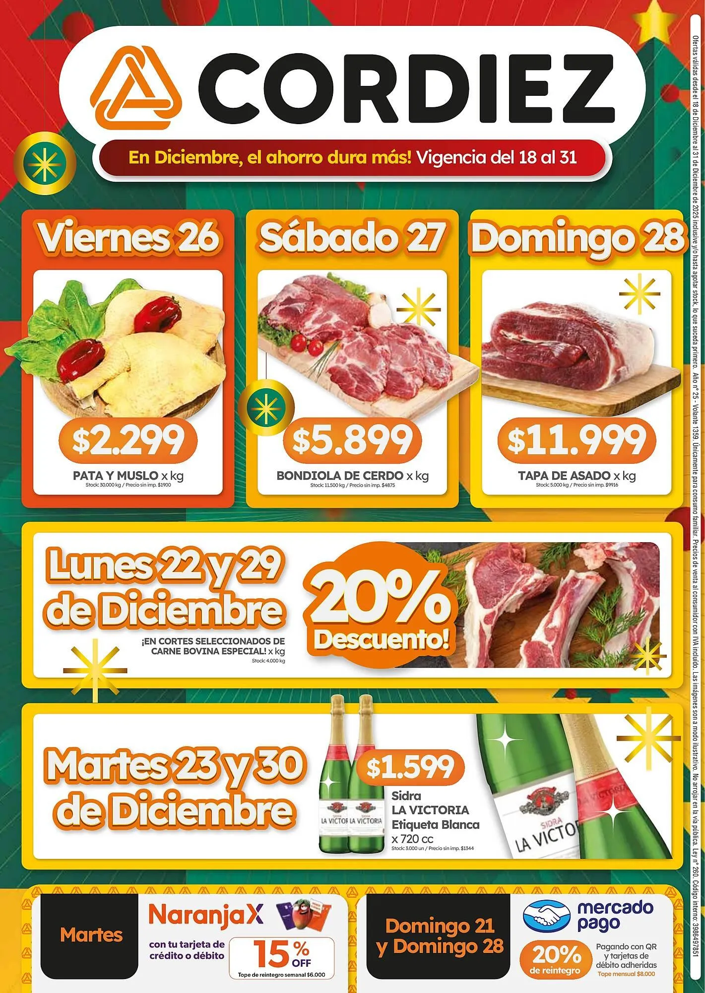 Ofertas de Folleto Cordiez 18 de diciembre al 31 de diciembre 2025 - Página 12 del catálogo