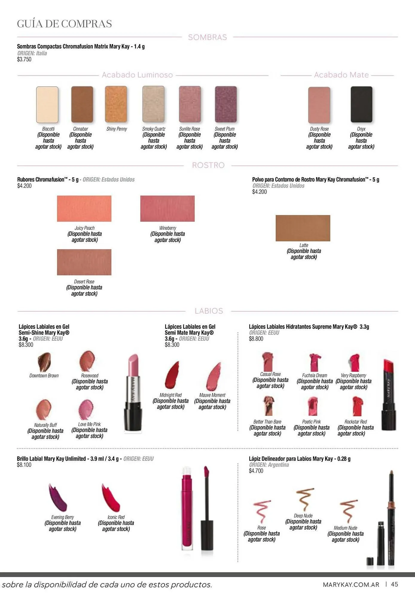 Ofertas de Catálogo Mary Kay 1 de diciembre al 31 de diciembre 2023 - Página 45 del catálogo