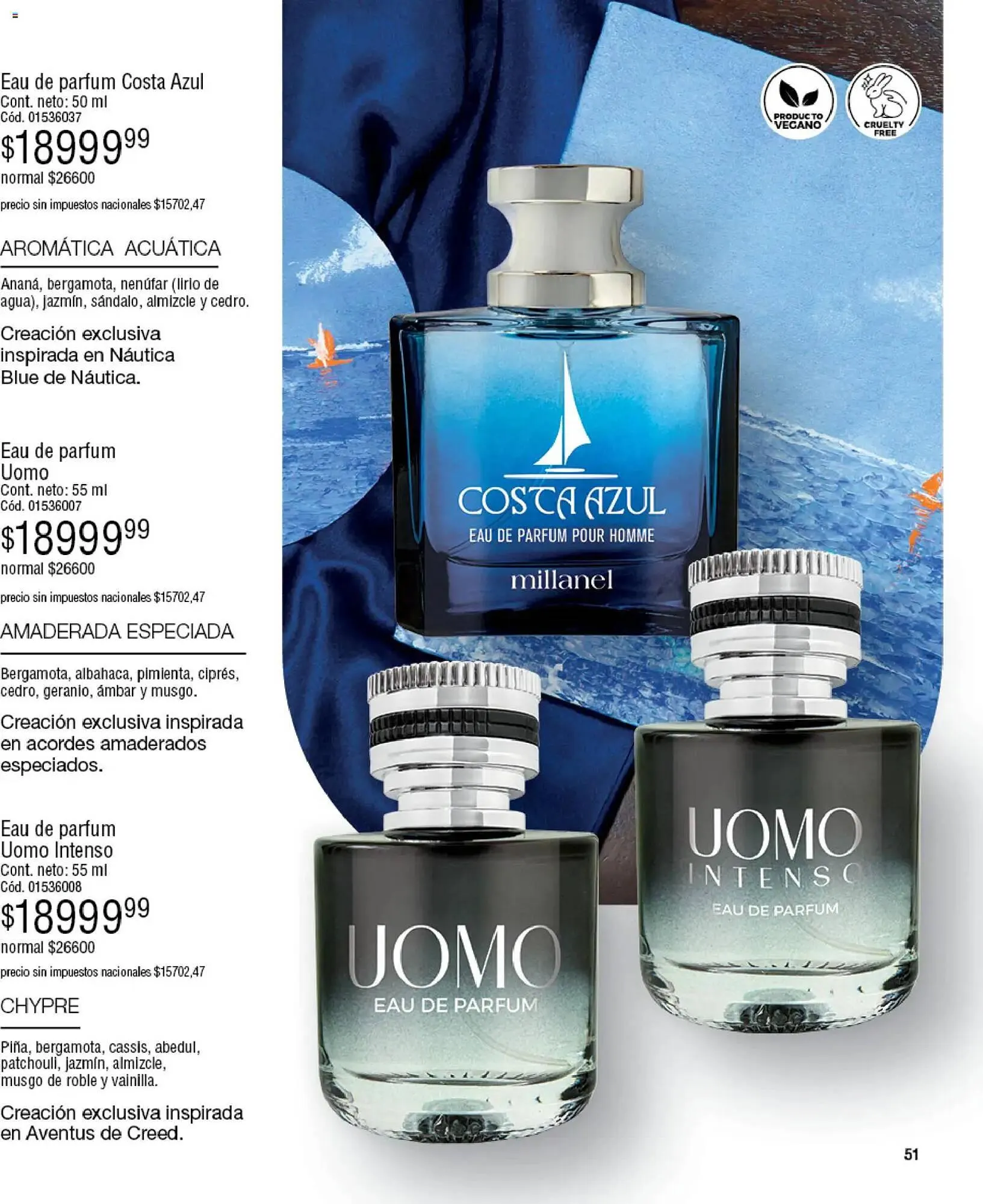 Ofertas de Catálogo Millanel Cosmética 2 de marzo al 29 de marzo 2026 - Página 51 del catálogo