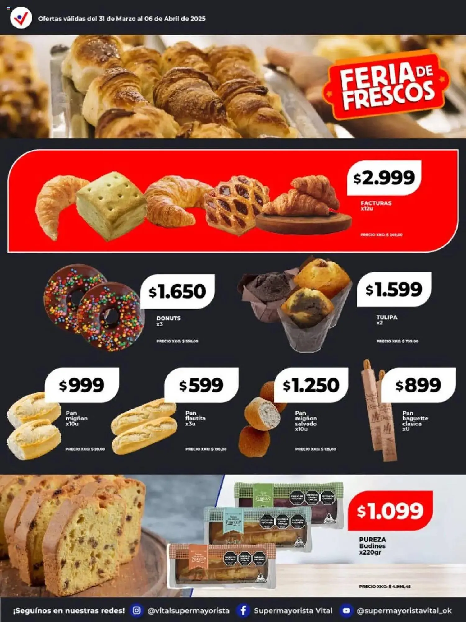 Ofertas de Catálogo Supermayorista Vital 31 de marzo al 6 de abril 2025 - Página 31 del catálogo