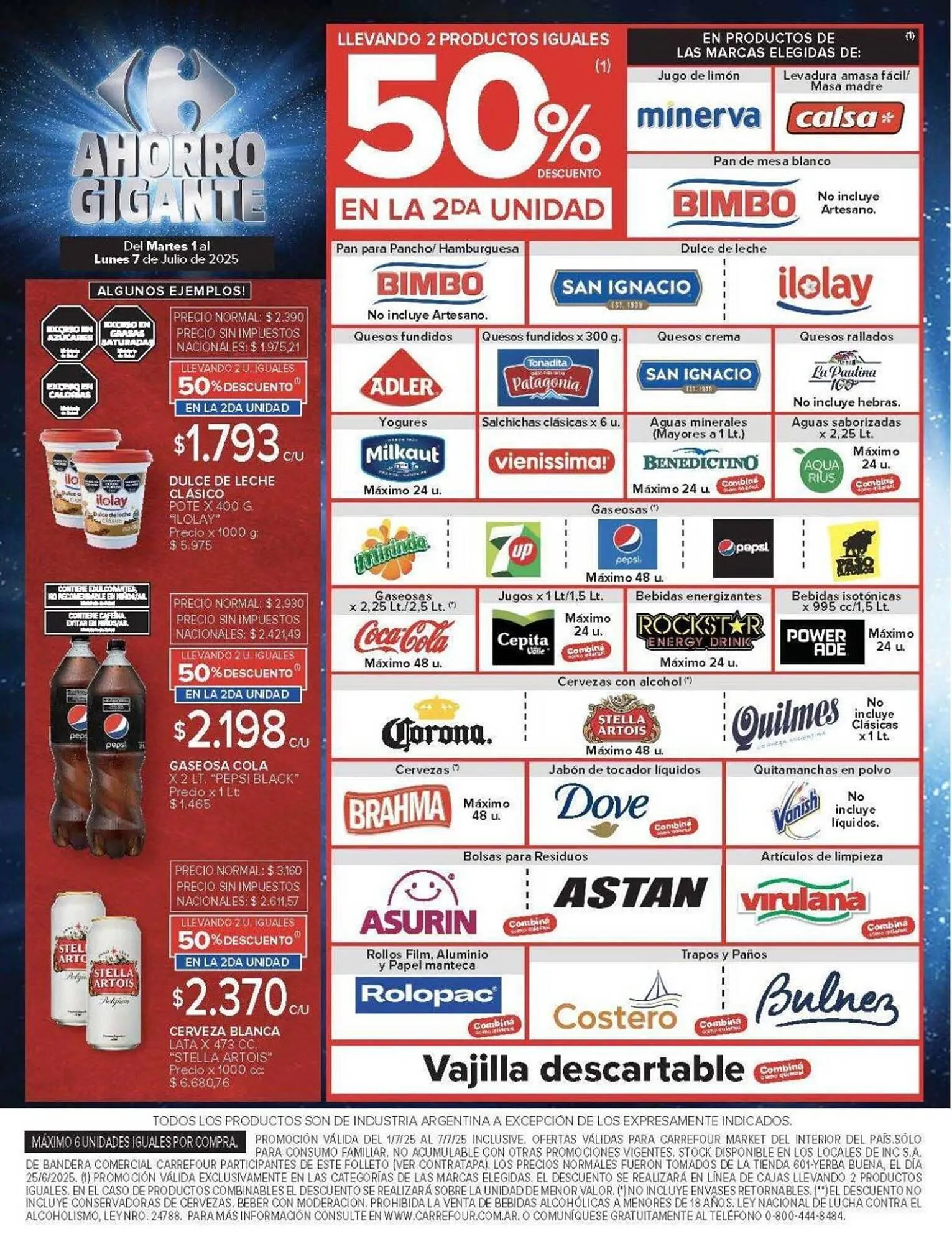 Ofertas de Catálogo Carrefour 1 de julio al 8 de julio 2025 - Página 41 del catálogo