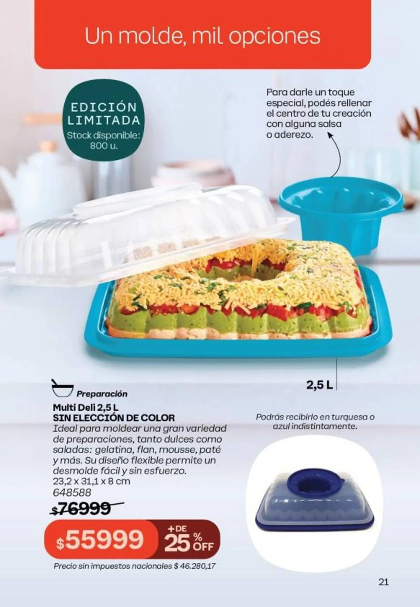 Ofertas de Folleto Tupperware 1 de octubre al 31 de octubre 2025 - Página 22 del catálogo