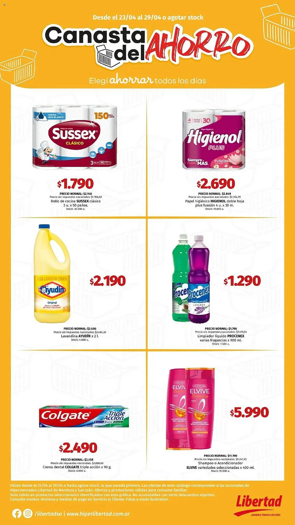 Ofertas de Catálogo Hipermercado Libertad 23 de abril al 30 de abril 2026 - Página 6 del catálogo