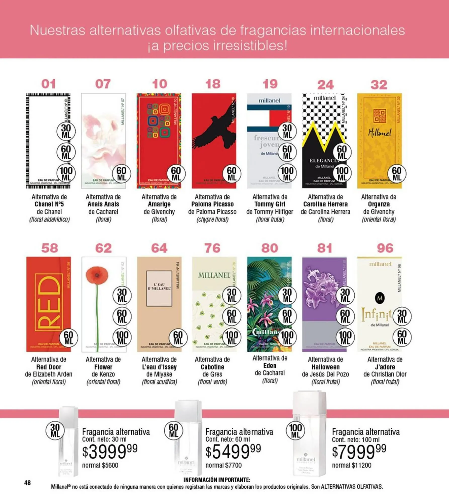 Ofertas de Catálogo Millanel Cosmética 16 de octubre al 12 de noviembre 2023 - Página 48 del catálogo