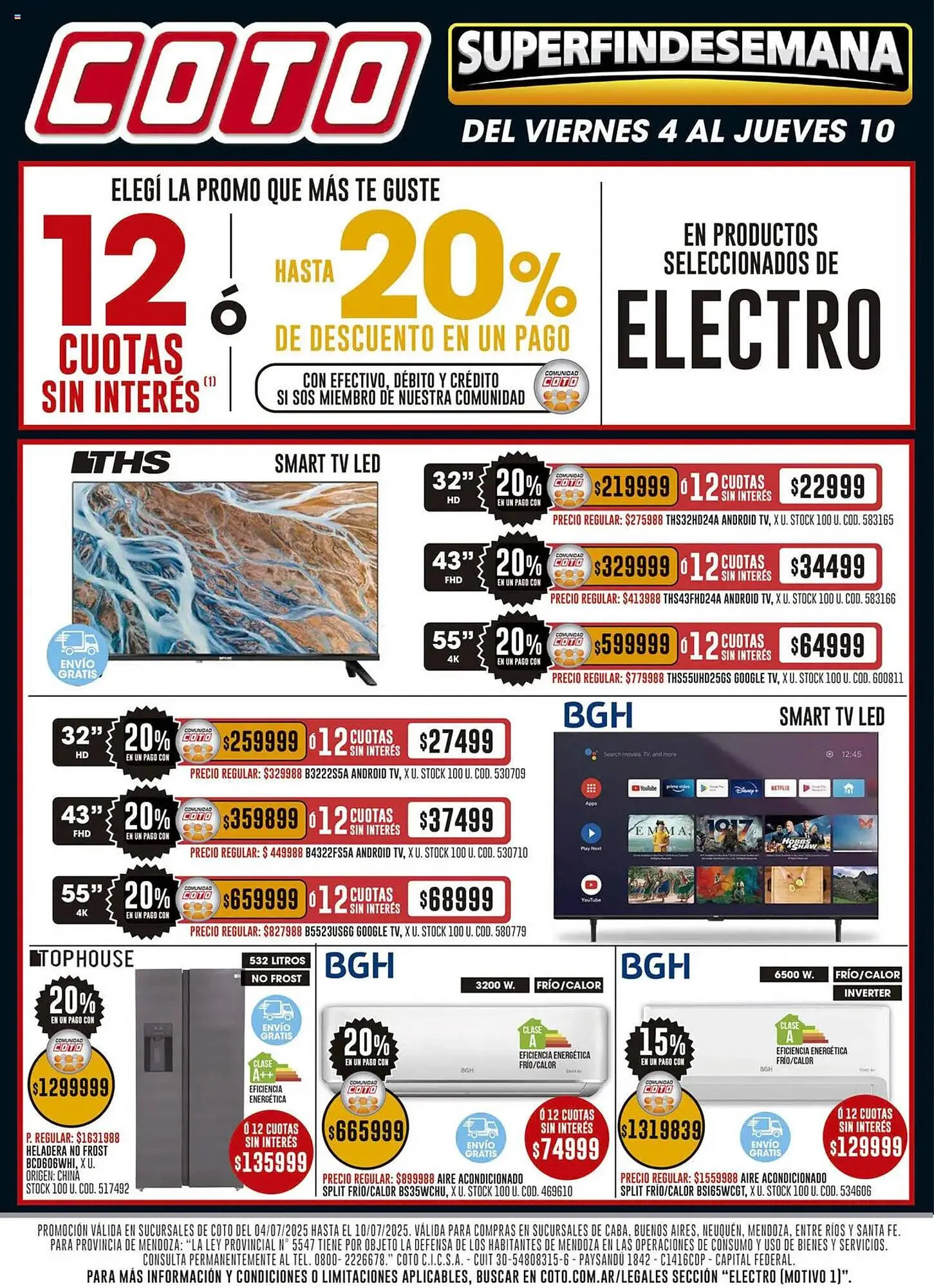 Ofertas de Catálogo Coto 4 de julio al 11 de julio 2025 - Página 1 del catálogo
