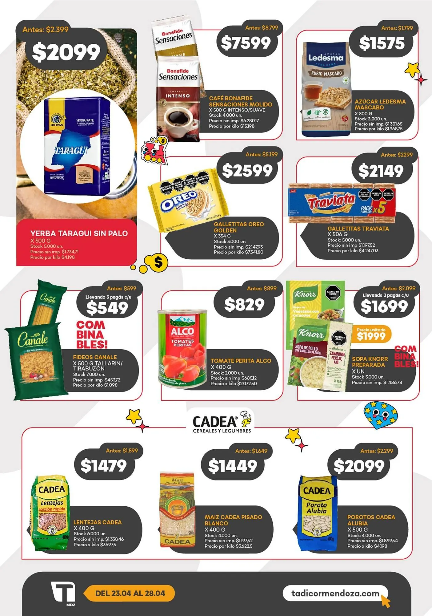 Ofertas de Catálogo Supermercados Tadicor 22 de abril al 28 de abril 2026 - Página 2 del catálogo