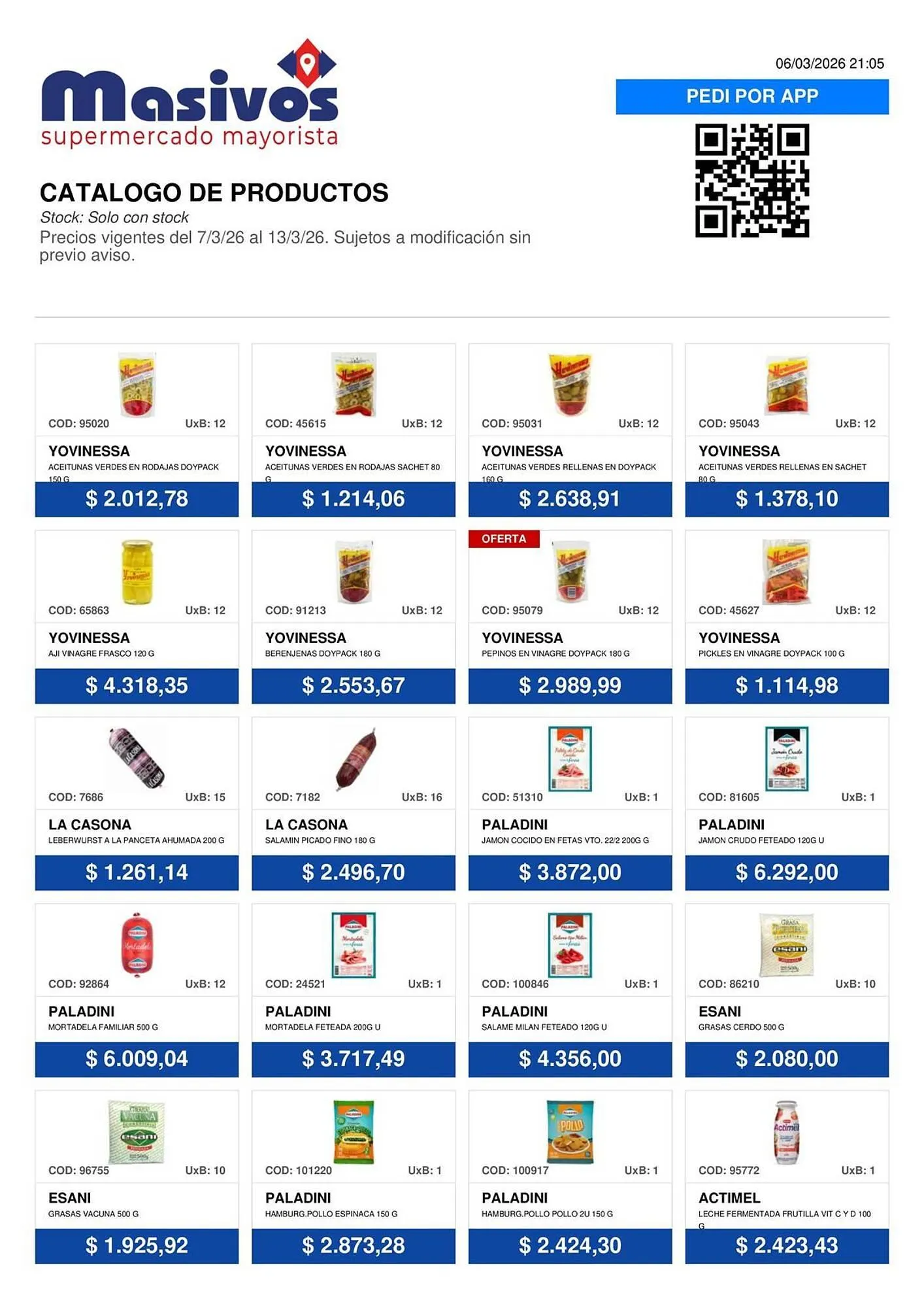 Ofertas de Catálogo Masivos 7 de marzo al 13 de marzo 2026 - Página 101 del catálogo