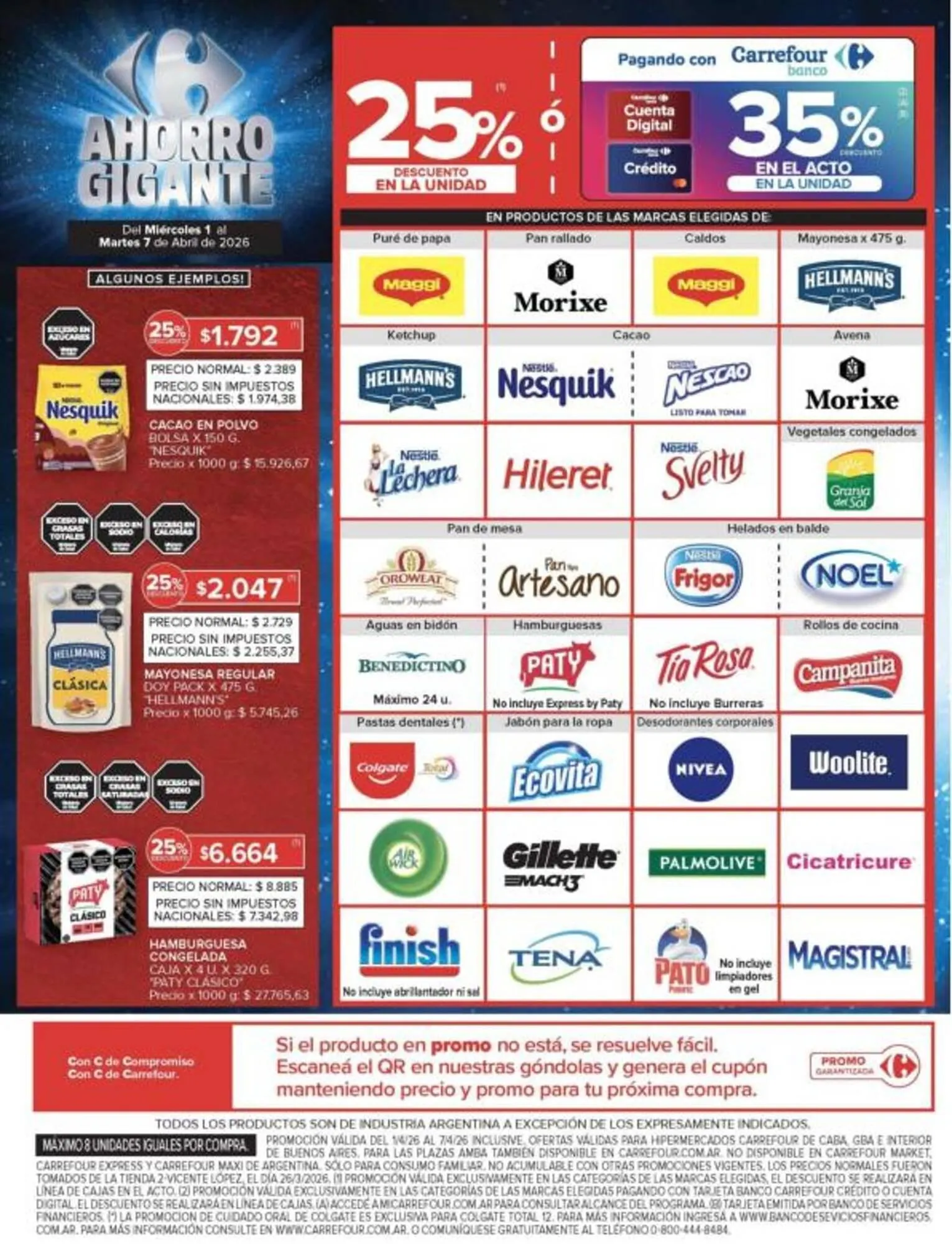 Ofertas de Catálogo Carrefour 1 de abril al 7 de abril 2026 - Página 9 del catálogo
