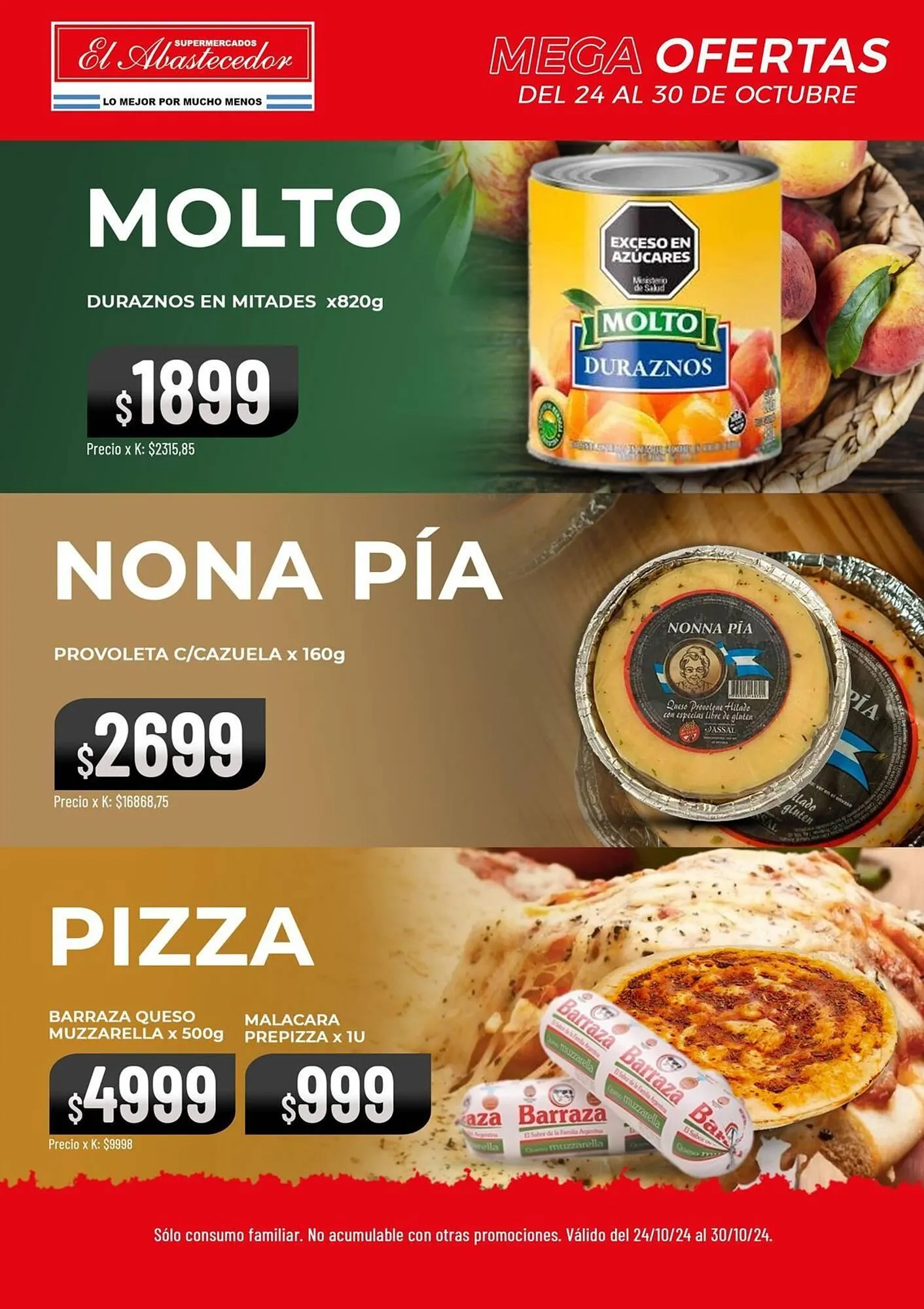 Ofertas de Catálogo El Abastecedor 24 de octubre al 7 de noviembre 2024 - Página 9 del catálogo