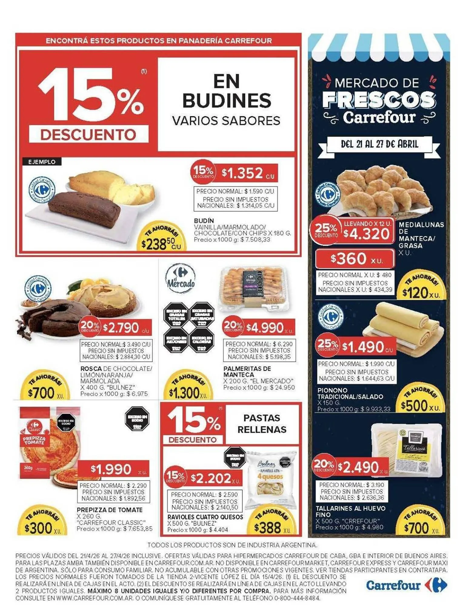 Ofertas de Catálogo Carrefour 21 de abril al 28 de abril 2026 - Página 6 del catálogo