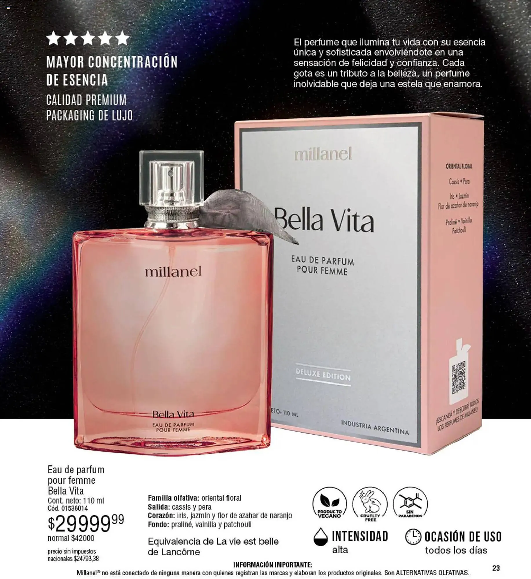 Ofertas de Catálogo Millanel Cosmética 30 de marzo al 27 de abril 2026 - Página 23 del catálogo