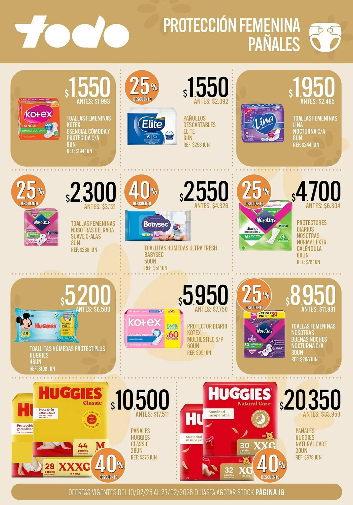 Ofertas de Catálogo Supermercados Todo 10 de febrero al 23 de febrero 2026 - Página 9 del catálogo