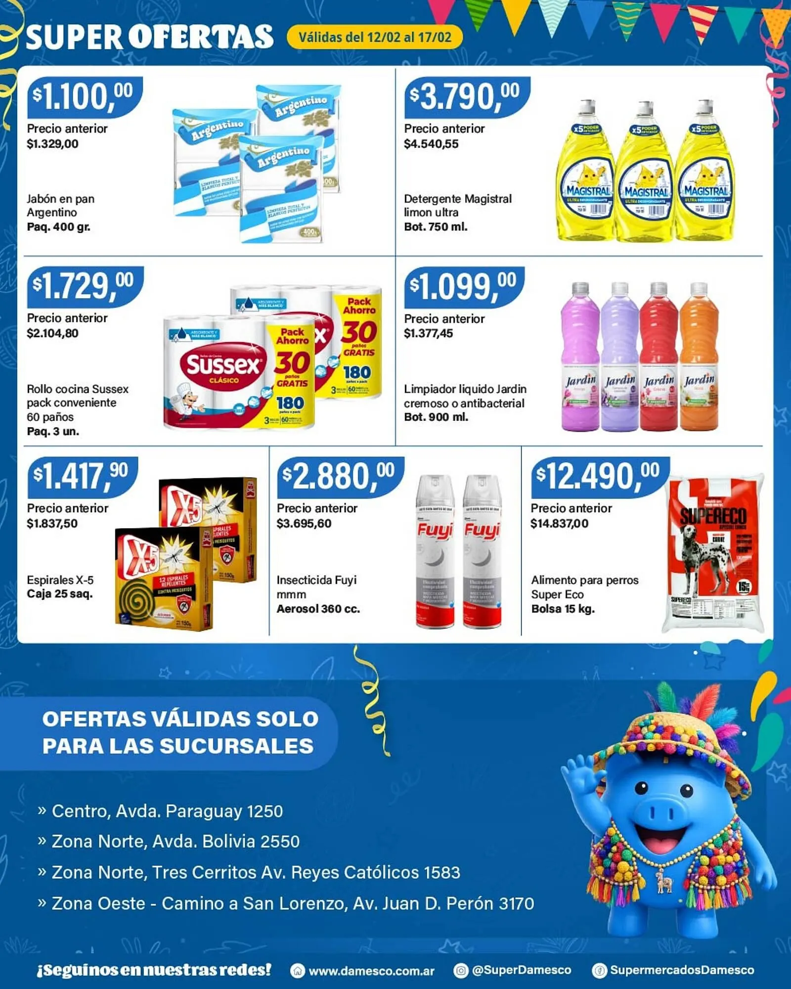 Ofertas de Catálogo Supermercados Damesco 12 de febrero al 17 de febrero 2026 - Página 8 del catálogo