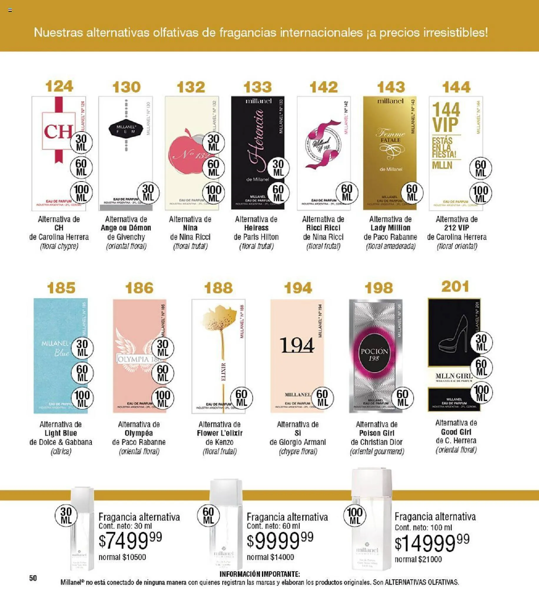 Ofertas de Catálogo Millanel Cosmética 11 de marzo al 7 de abril 2024 - Página 50 del catálogo