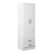 Placard Tana Eco 2 puertas con 2 cajones blanco