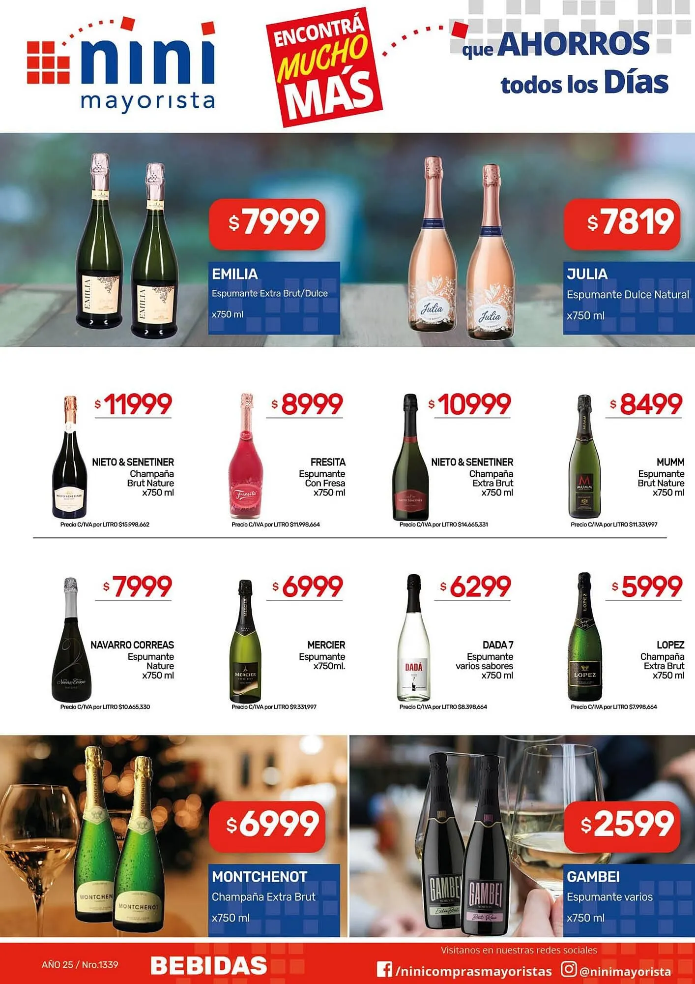 Ofertas de Catálogo Nini Mayorista 22 de diciembre al 28 de diciembre 2025 - Página 17 del catálogo