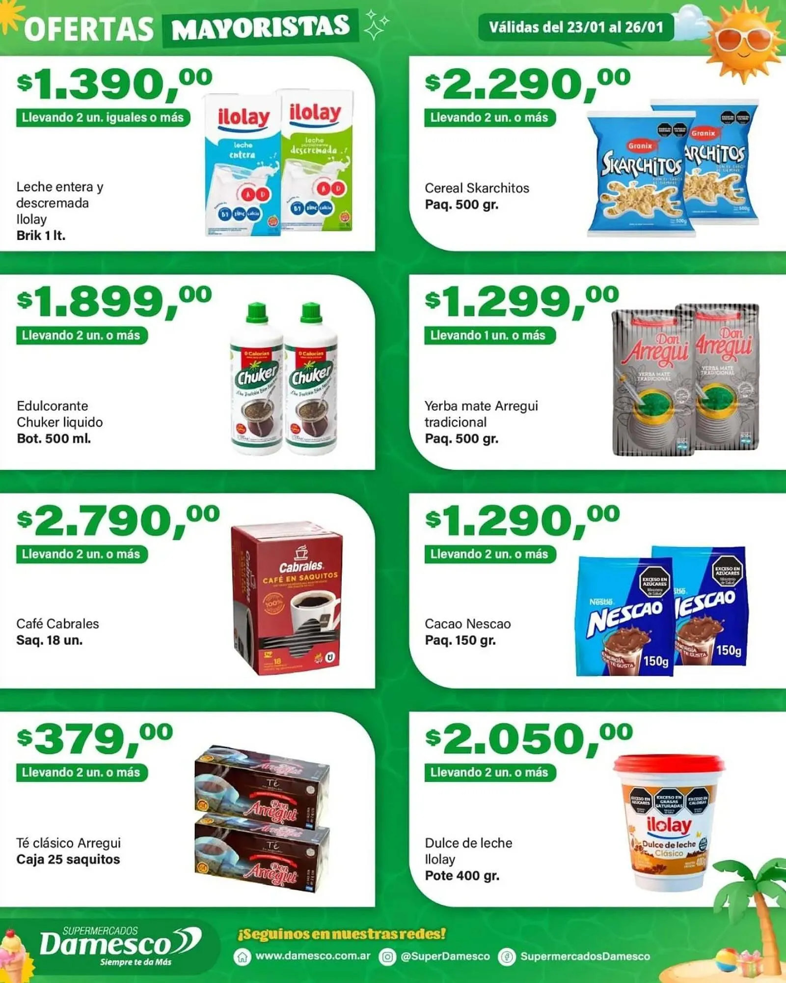 Ofertas de Catálogo Supermercados Damesco 23 de enero al 26 de enero 2026 - Página 5 del catálogo
