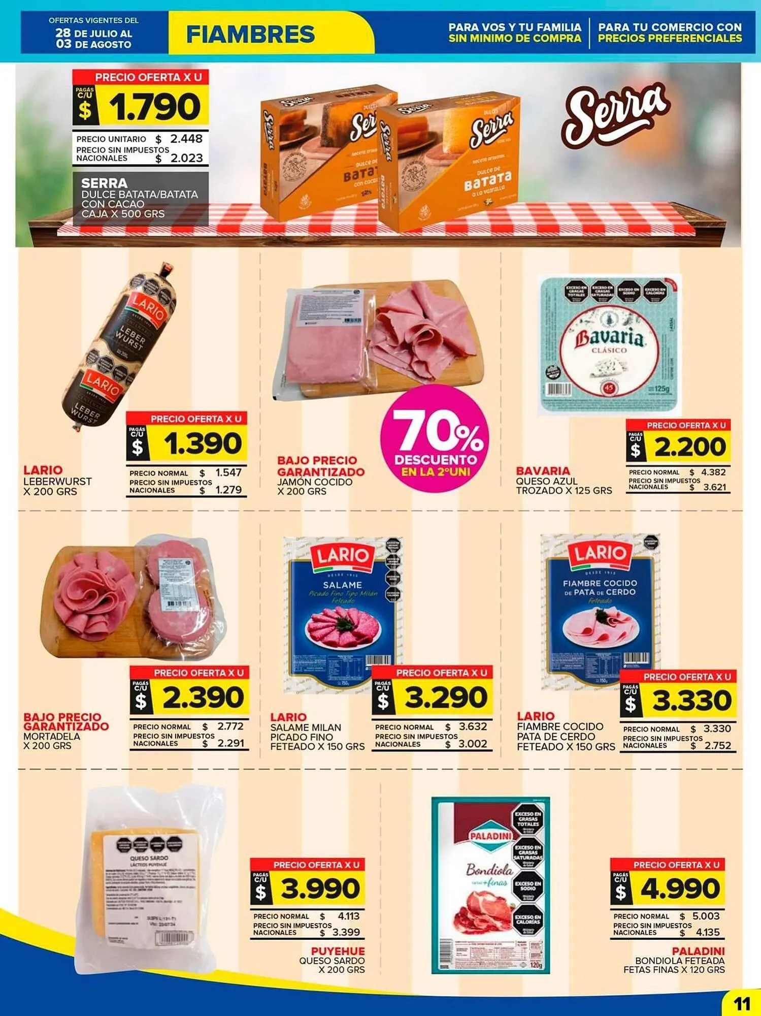Ofertas de Catálogo Carrefour Maxi 28 de julio al 3 de agosto 2025 - Página 11 del catálogo
