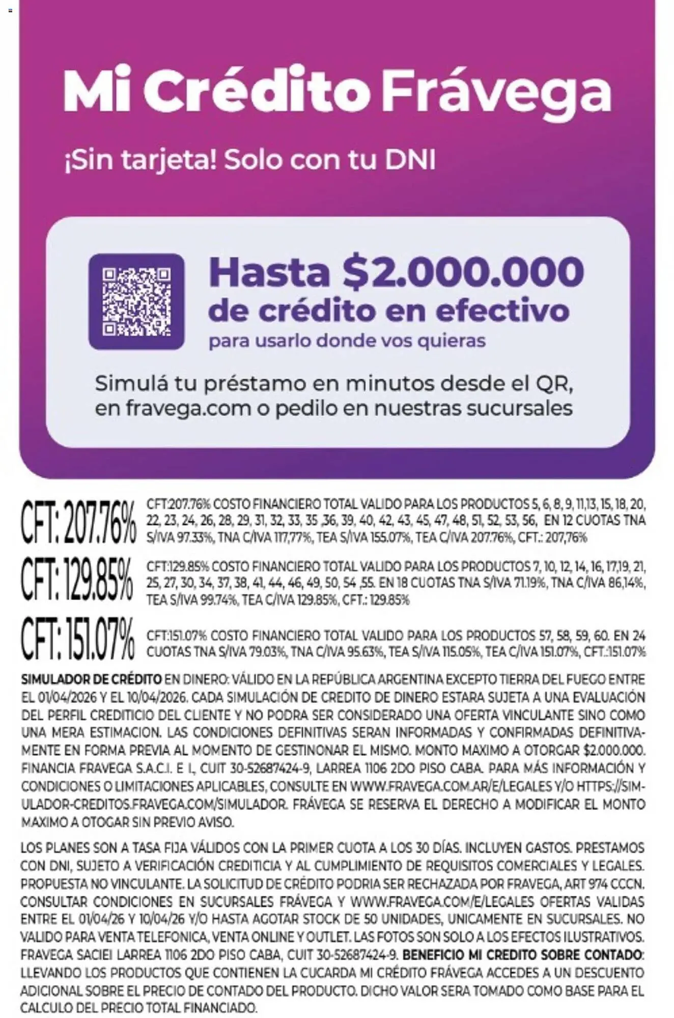 Ofertas de Catálogo Frávega 6 de mayo al 1 de junio 2026 - Página 5 del catálogo