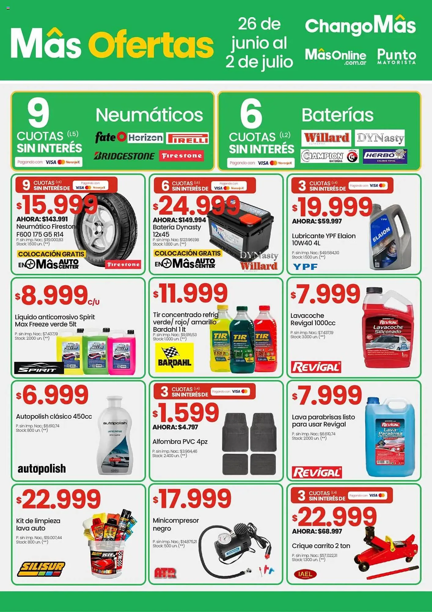 Ofertas de Catálogo Changomas 26 de junio al 3 de julio 2025 - Página 12 del catálogo