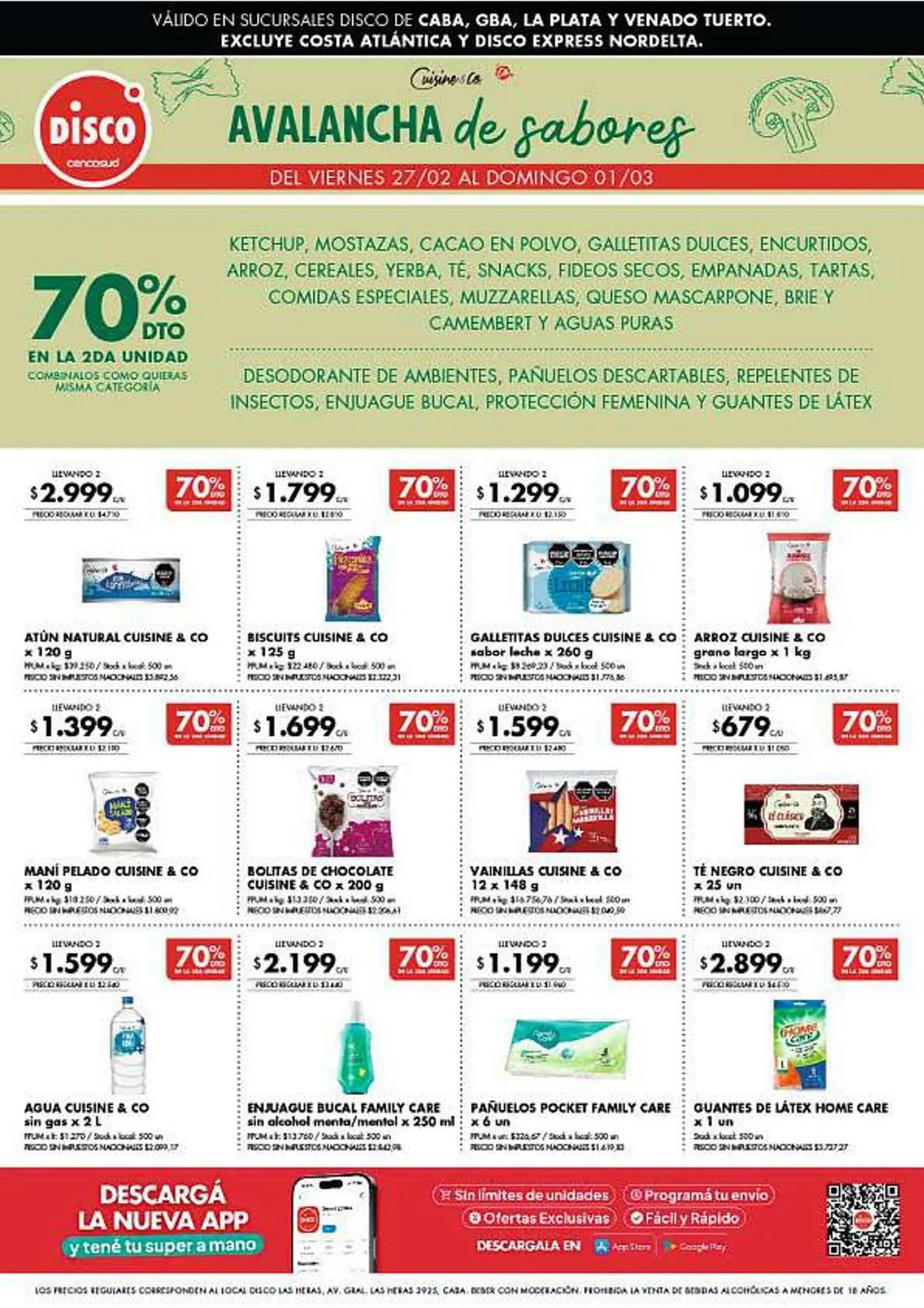 Ofertas de Folleto Disco 27 de febrero al 1 de marzo 2026 - Página 8 del catálogo