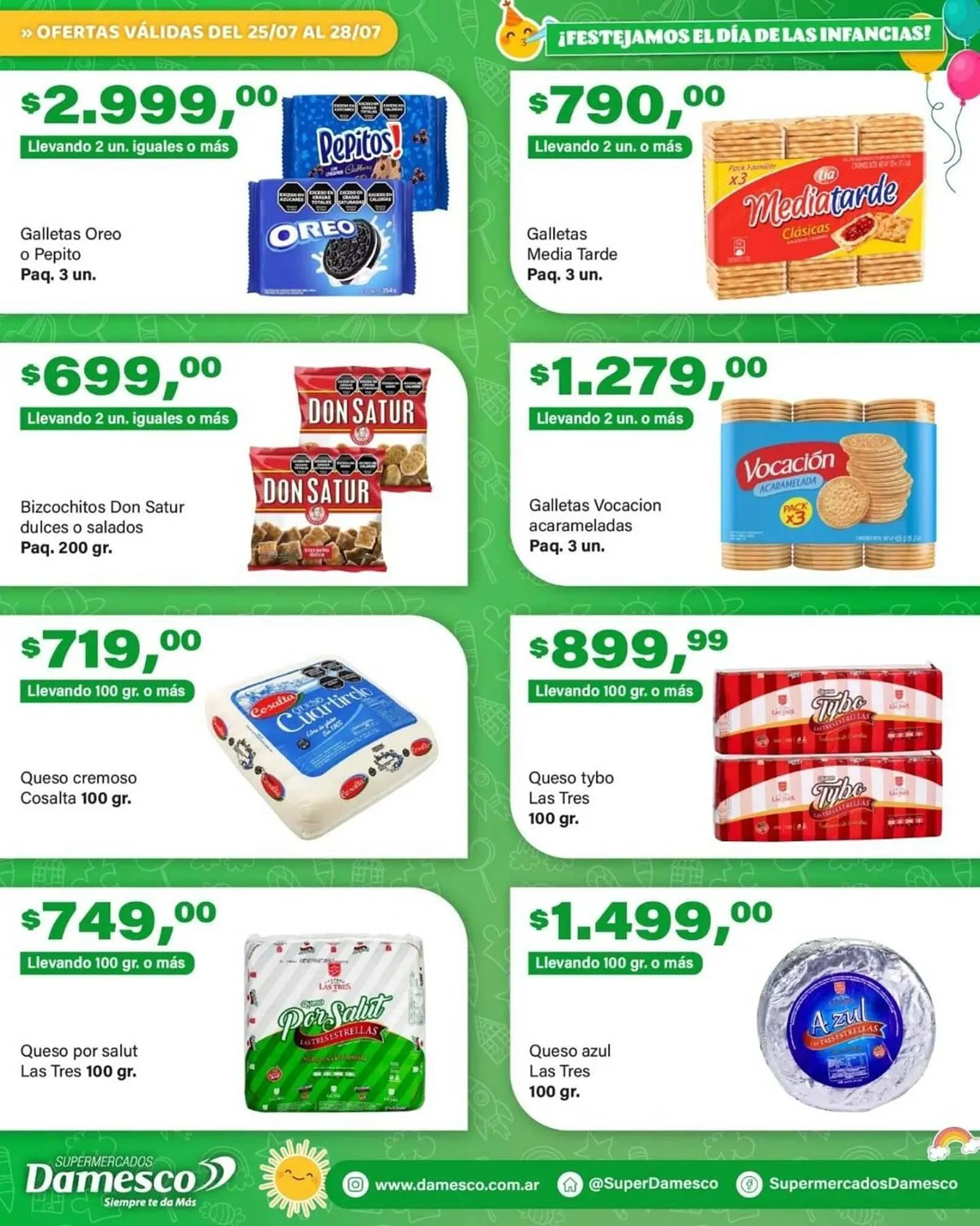 Ofertas de Catálogo Supermercados Damesco 25 de julio al 28 de julio 2025 - Página 8 del catálogo