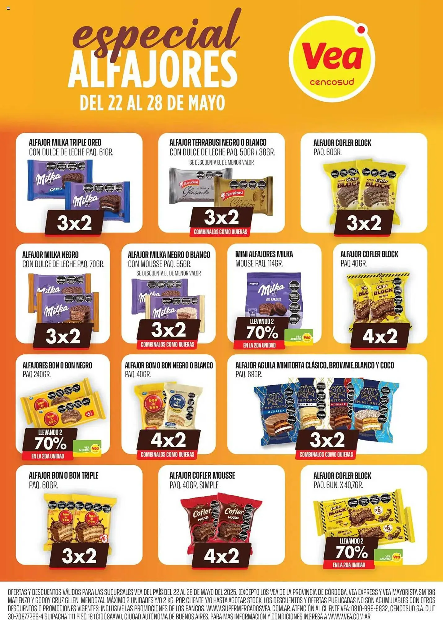 Ofertas de Catálogo Supermercados Vea 22 de mayo al 28 de mayo 2025 - Página 1 del catálogo