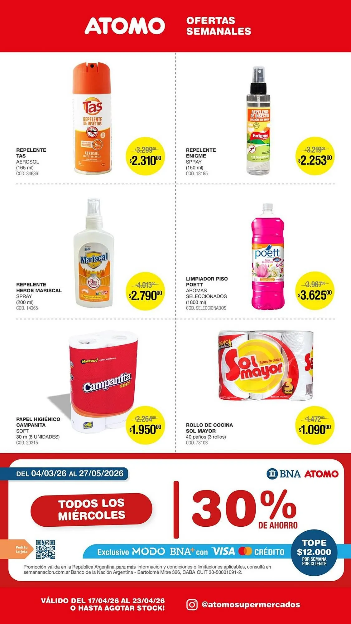 Ofertas de Catálogo Atomo Conviene 17 de abril al 23 de abril 2026 - Página 4 del catálogo