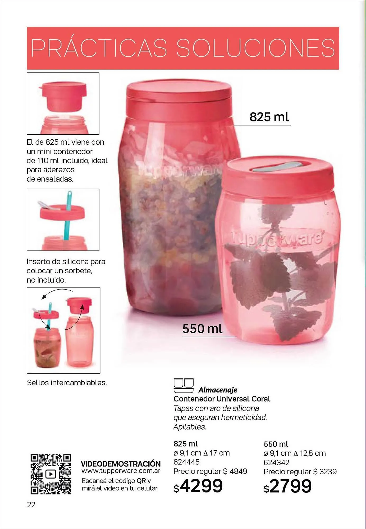 Ofertas de Catálogo Tupperware 4 de julio al 15 de agosto 2023 - Página 23 del catálogo